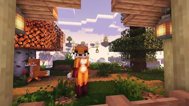 Minecraft furry fox girl mod 10