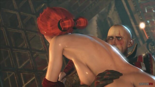 Triss vs Menge 3D porn