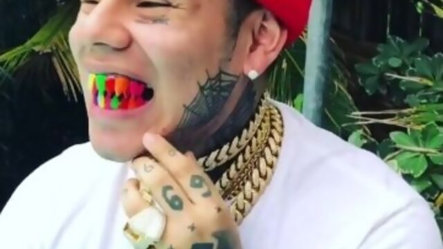 6ix9ine и его новые грилзы [NR]