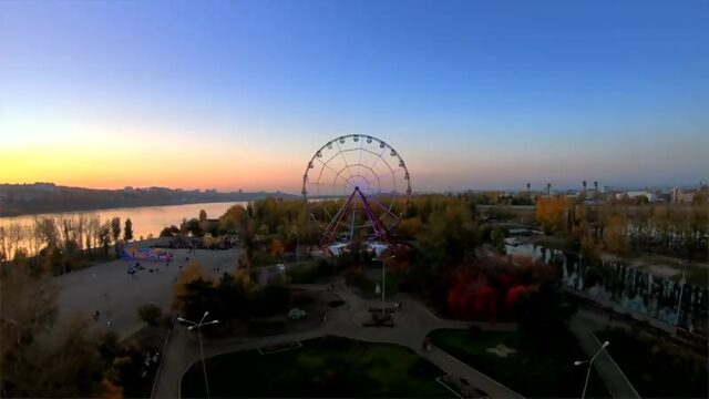 Ferris wheel Irkutsk (Колесо обозрения Иркутск)