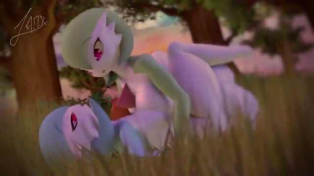 Pokentai | Pokémon Hentai | Хентай Покемоны Gardevoir Mating-ritual.