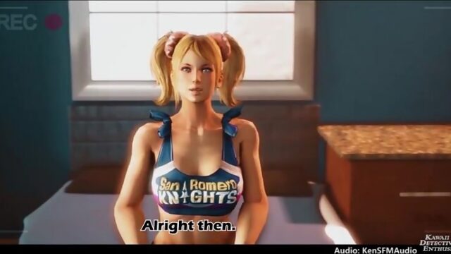 Juliet finds out porn is not all its cracked up to be (Lollipop Chainsaw sex)